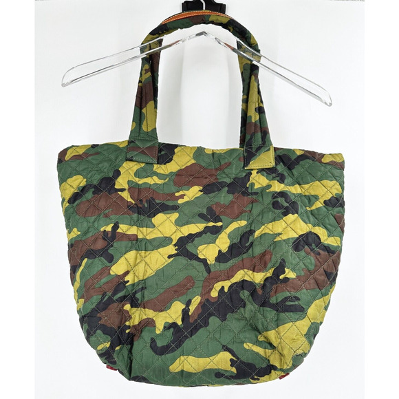 MZ Wallace Camouflage Tote Bag - Green, Brown, Black medium - Picture 4 of 7
